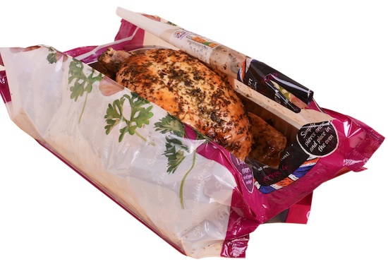 Roast-In-The-Bag Chicken Package Minimizes Safety Risks, Maximizes Consumer Convenience