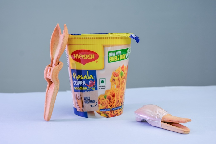 MAGGI inspires change with first-of-its-kind edible fork