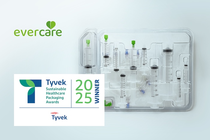 Evertis wins 2025 DuPontTM Tyvek® Sustainable Healthcare Packaging Award with Evercare®