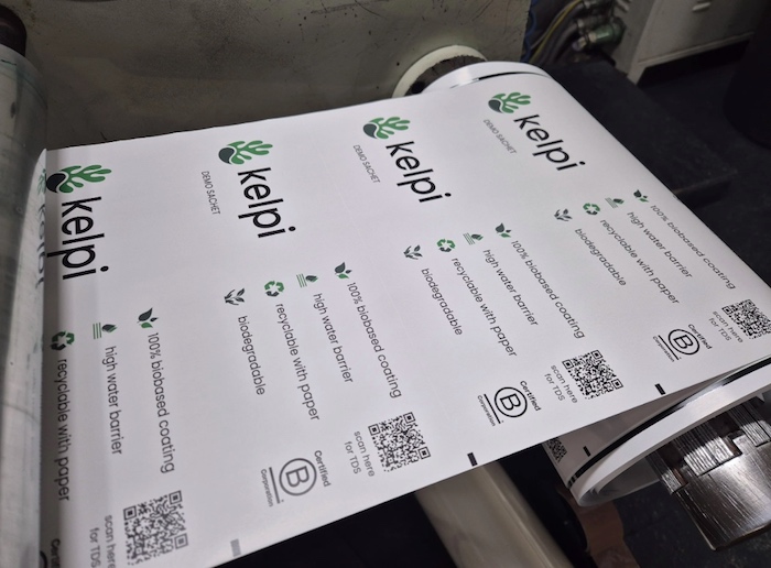 Kelpi se asocia con Guardpack para desarrollar sachets sostenibles