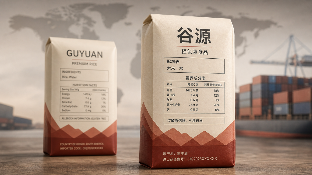 China: los requisitos de etiquetado de alimentos que el exportador debe conocer