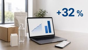 Crecimiento de lecturas de Envapack.com de agosto a septiembre de 2026